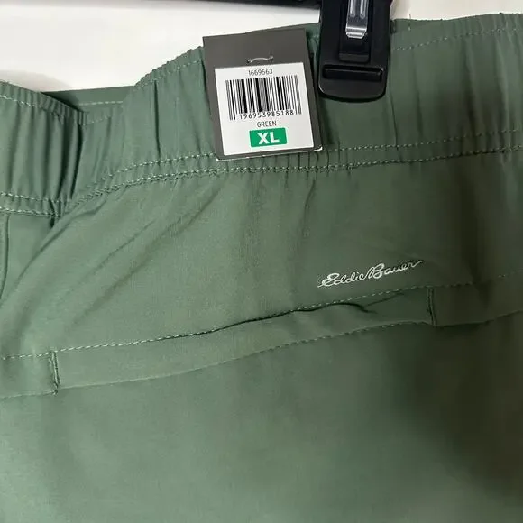 NWT! Eddie Bauer Traveler Ankle Pants, Green, Size XL Women's - Picture 5 of 8
